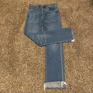 McGuire Denim ankle straight jean